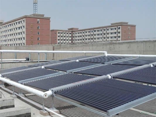 學生洗浴用太陽能熱水系統工程